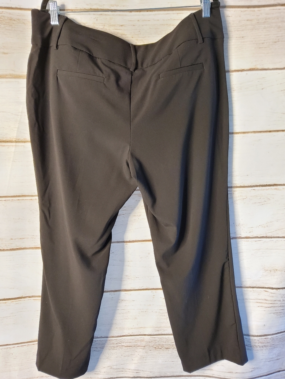 Nine West Black Dress Pants with Smooth Waistband - Picture 2 of 7